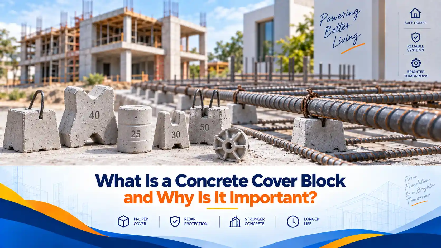 What Is a Concrete Cover Block and Why Is It Important?